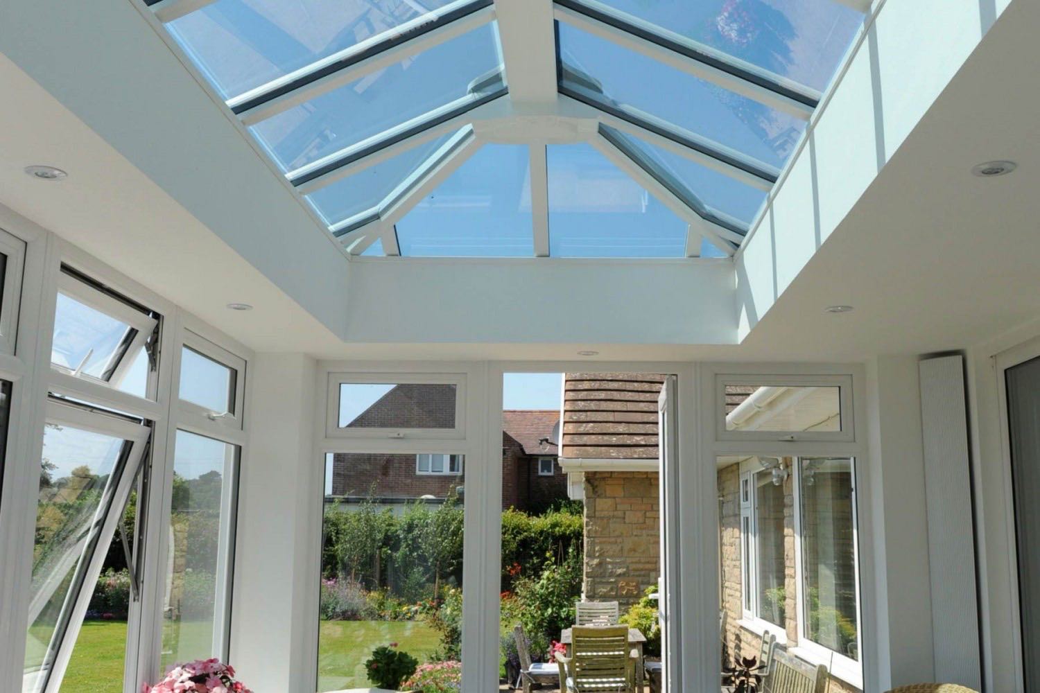 Lantern-roof-ultraframe - Conservatory Show Sites LTD